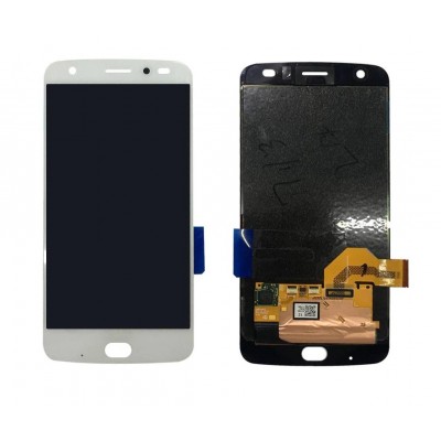 Lcd With Touch Screen For Moto Z2 Force Gold By - Maxbhi Com