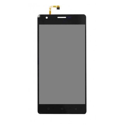 Lcd With Touch Screen For Oukitel C4 Black By - Maxbhi.com