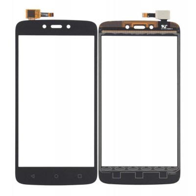Touch Screen Digitizer For Moto C Plus Black By - Maxbhi Com