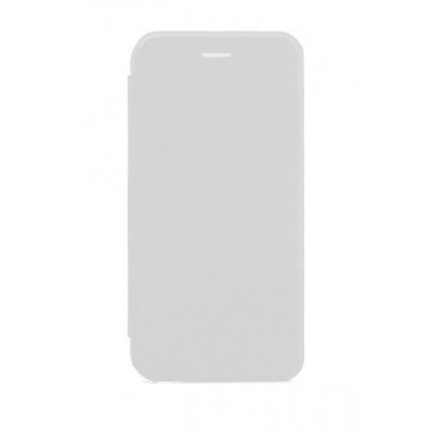 Flip Cover For Micromax Canvas Mega 2 Plus White By - Maxbhi.com