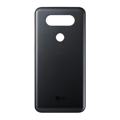 Back Panel Cover For Lg Q8 Black - Maxbhi.com