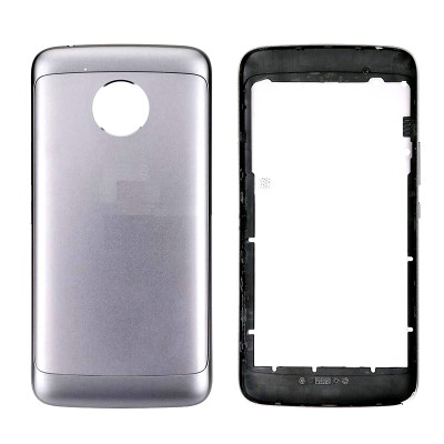 Back Panel Cover For Moto E4 Black - Maxbhi Com