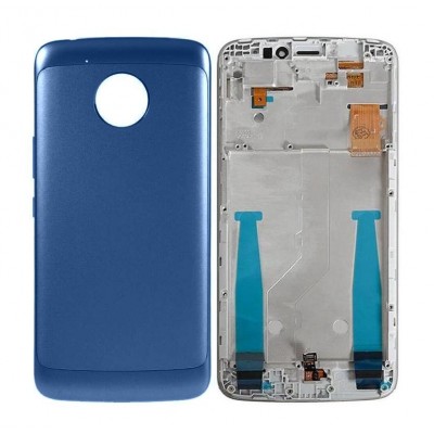 Full Body Housing For Motorola Moto E4 Plus Blue - Maxbhi Com
