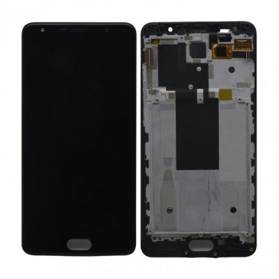 Lcd With Touch Screen For Micromax Evok Dual Note Black By - Maxbhi Com