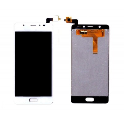 Lcd With Touch Screen For Panasonic Eluga Ray Max White By - Maxbhi Com
