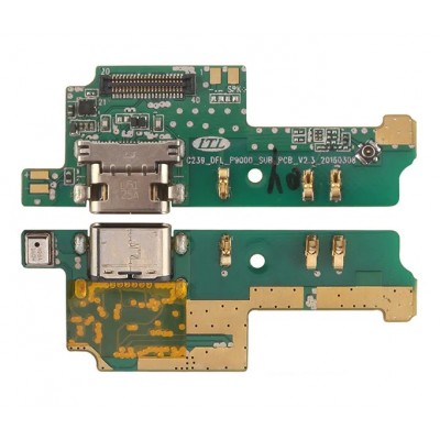 Charging Connector Flex Pcb Board For Elephone P9000 By - Maxbhi Com