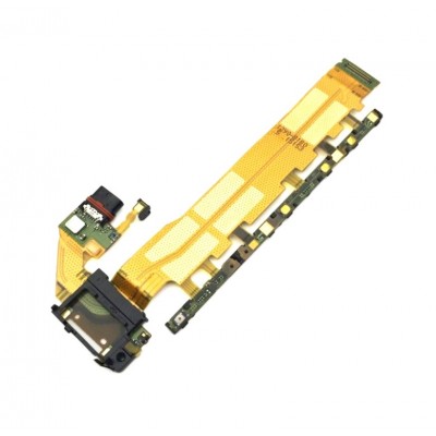 Charging Connector Flex Cable for Sony Xperia Z3+ White
