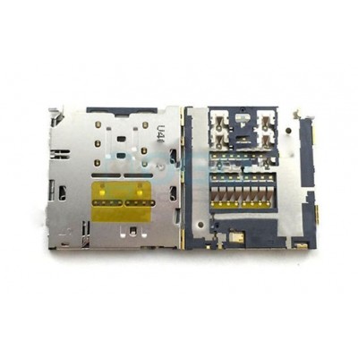 MMC + Sim Connector for Samsung Galaxy A8 - 2016