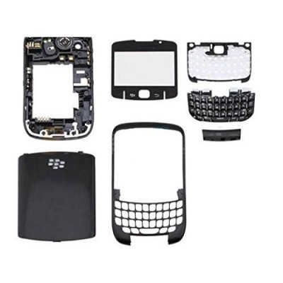 Full Body Housing for BlackBerry Curve 8520 - Black