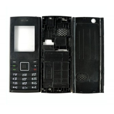Full Body Housing for Micromax X101 - Black