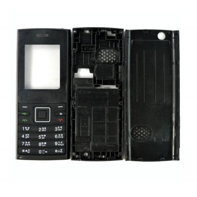 Full Body Housing for Micromax X101 - White & Black