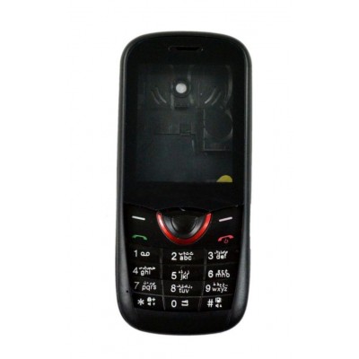 Full Body Housing for Micromax X266 - Black