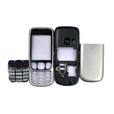 Full Body Housing for Nokia 6303i classic - Silver