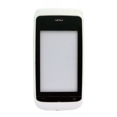 Full Body Housing for Nokia Asha 308 Dual SIM - White