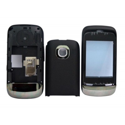 Full Body Housing for Nokia C2-03 Touch and Type - Black