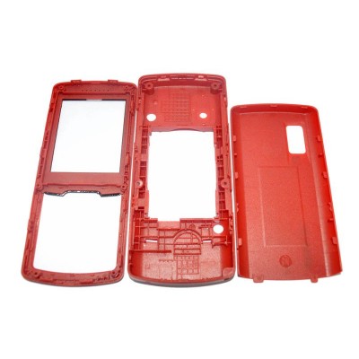 Full Body Housing for Samsung C5212 Fizz - Red