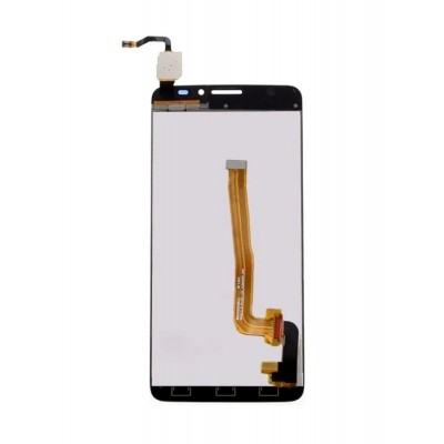 LCD with Touch Screen for Alcatel Idol X Plus 6043D - Blue (complete assembly folder)