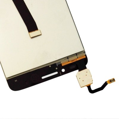 LCD with Touch Screen for Alcatel One Touch Idol X Plus - Black (complete assembly folder)