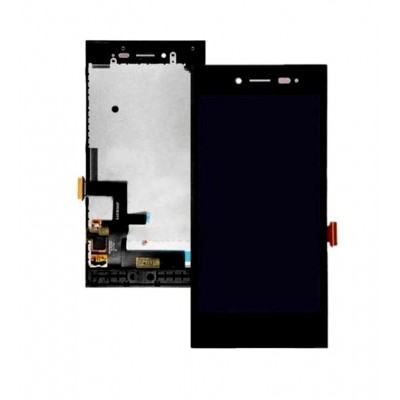 LCD with Touch Screen for Blackberry Leap - Black (complete assembly folder)