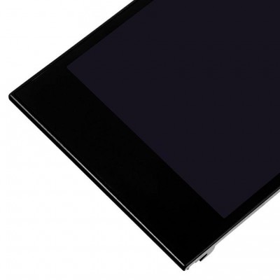 LCD with Touch Screen for Blackberry Leap - White (complete assembly folder)
