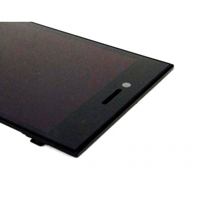 LCD with Touch Screen for Blackberry Leap - White (complete assembly folder)