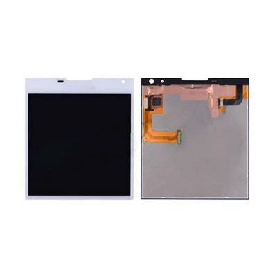 LCD with Touch Screen for BlackBerry Passport - White (complete assembly folder)