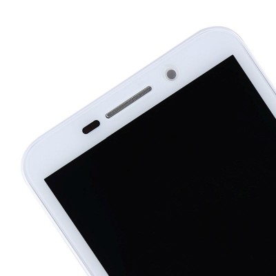 LCD with Touch Screen for BlackBerry Z30 - White (complete assembly folder)
