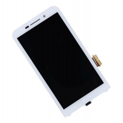 LCD with Touch Screen for BlackBerry Z30 - White (complete assembly folder)