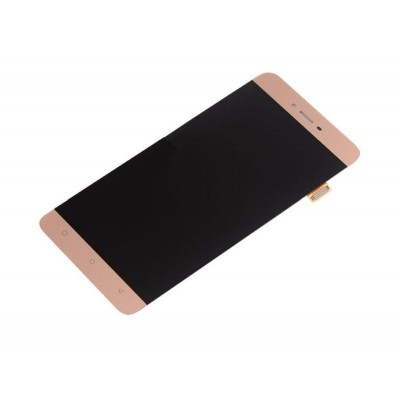 LCD with Touch Screen for BLU Vivo 5 - Gold (complete assembly folder)