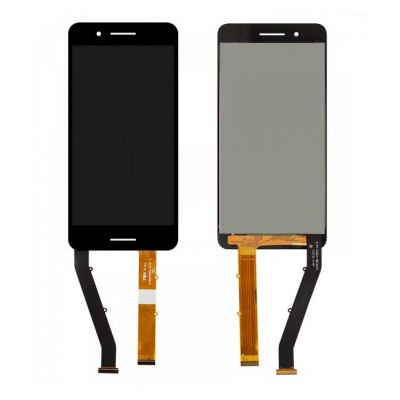 LCD with Touch Screen for HTC Desire 728 Dual SIM - Black (complete assembly folder)
