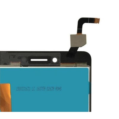 LCD with Touch Screen for Lenovo K6 Note - Gold (complete assembly folder)
