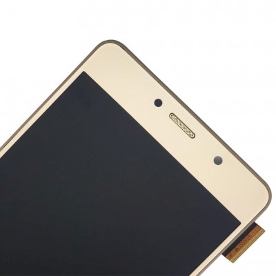 LCD with Touch Screen for Lenovo P2 64GB - Gold (complete assembly folder)