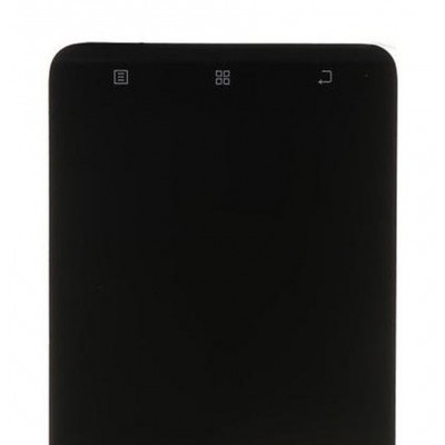 LCD with Touch Screen for Lenovo S60 - Black (complete assembly folder)