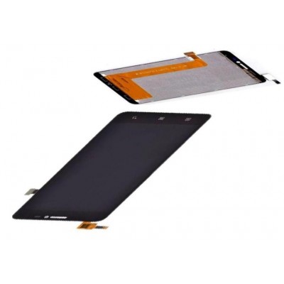 LCD with Touch Screen for Lenovo S850 - Blue (complete assembly folder)