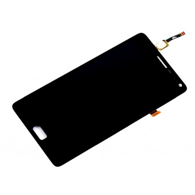 LCD with Touch Screen for Lenovo Vibe P1 - Black (complete assembly folder)