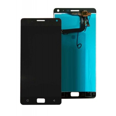LCD with Touch Screen for Lenovo Vibe P1 Turbo - Grey (complete assembly folder)