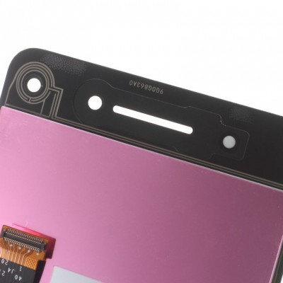 LCD with Touch Screen for Lenovo Vibe S1 - Black (complete assembly folder)