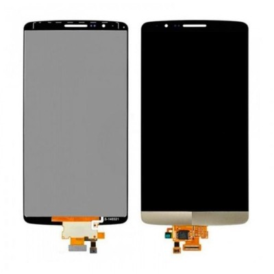 LCD with Touch Screen for LG G3 D855 - Gold (complete assembly folder)