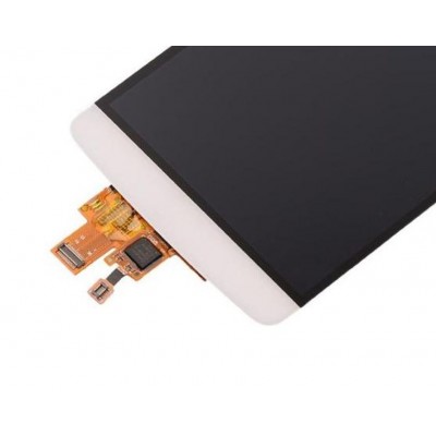 LCD with Touch Screen for LG G3 Stylus D690N - White (complete assembly folder)