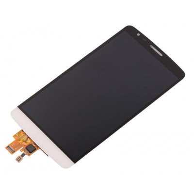 LCD with Touch Screen for LG G3 Stylus D690N - White (complete assembly folder)