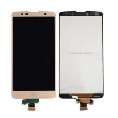 LCD with Touch Screen for LG Stylus 2 Plus - Gold (complete assembly folder)