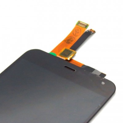 LCD with Touch Screen for Meizu M2 - Pink (complete assembly folder)