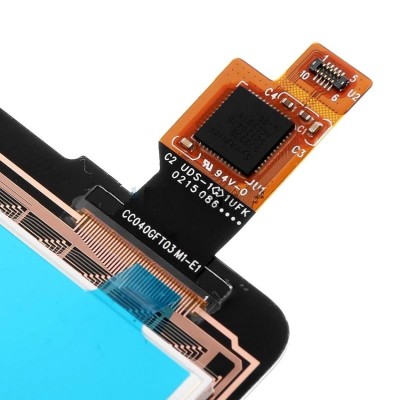 LCD with Touch Screen for Microsoft Lumia 435 - Orange (complete assembly folder)