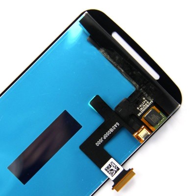 LCD with Touch Screen for Motorola Moto G 4G Dual SIM - 2nd gen - Black (complete assembly folder)