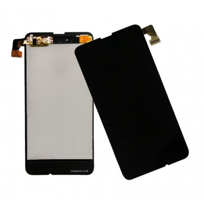 LCD with Touch Screen for Nokia Lumia 635 RM-974 - Orange (complete assembly folder)