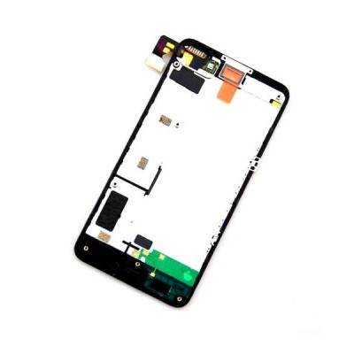 LCD with Touch Screen for Nokia Lumia 638 - Orange (complete assembly folder)