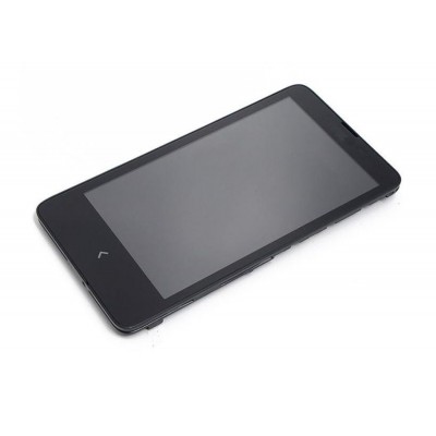 LCD with Touch Screen for Nokia X Dual SIM RM-980 - Green (complete assembly folder)