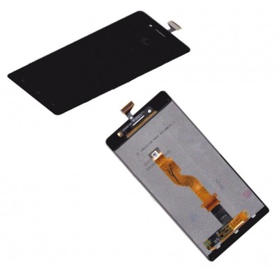 LCD with Touch Screen for Oppo Neo 7 - Black (complete assembly folder)