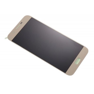 LCD with Touch Screen for Samsung Galaxy A8 Duos - Gold (complete assembly folder)
