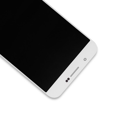 LCD with Touch Screen for Samsung Galaxy A8 Duos - White (complete assembly folder)